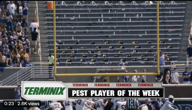 Player of the week image - terminix