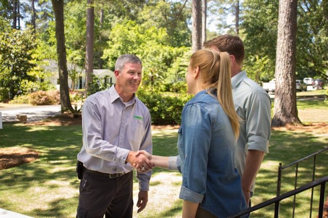 Team Terminix with client 3